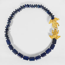 Cargar imagen en el visor de la galería, Collar Heqet Lapislazuli