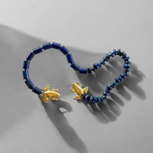 Cargar imagen en el visor de la galería, Collar Heqet Lapizlazuli