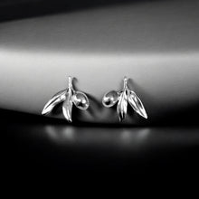 Cargar imagen en el visor de la galería, Aros Elaia Silver - Par