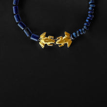 Cargar imagen en el visor de la galería, Collar Heqet Lapizlazuli