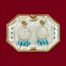 Cargar imagen en el visor de la galería, Aro Ceres Turquoise - Unitario