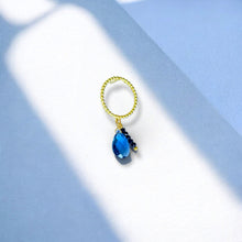 Cargar imagen en el visor de la galería, Aros Halo Blue - Par