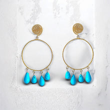 Cargar imagen en el visor de la galería, Aro Ceres Turquoise - Unitario