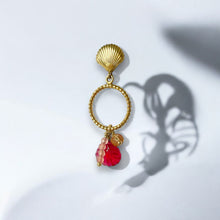 Cargar imagen en el visor de la galería, Aro Sand Cuarzo Granate