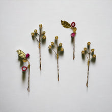 Cargar imagen en el visor de la galería, Horquilla Eleonor XS granate