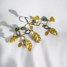 Cargar imagen en el visor de la galería, Tocado/Broche Eleonor Petite Blue ARRIENDO