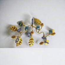 Cargar imagen en el visor de la galería, Tocado/Broche Eleonor Petite Blue ARRIENDO