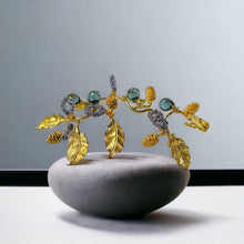 Cargar imagen en el visor de la galería, Tocado/Broche Eleonor Petite Blue ARRIENDO