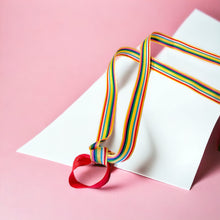 Cargar imagen en el visor de la galería, Elastic Heart Yellow/Rainbow