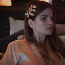 Cargar imagen en el visor de la galería, Tocado/Broche Brescia ARRIENDO