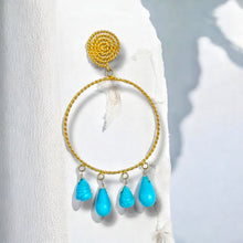 Cargar imagen en el visor de la galería, Aro Ceres Turquoise - Unitario
