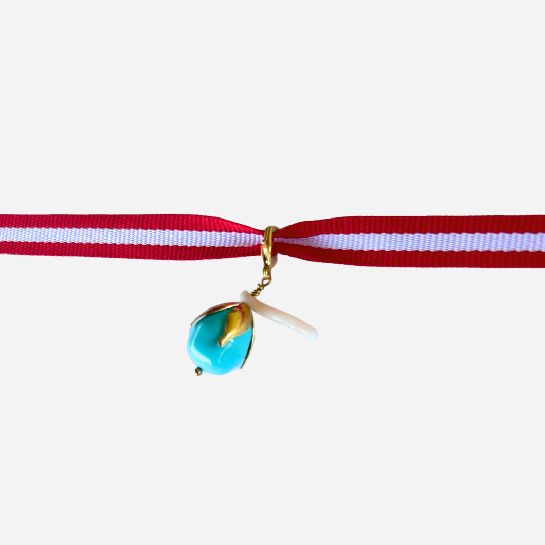 Colgante Broche Orea Celeste