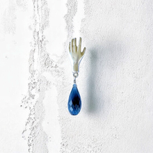 Cargar imagen en el visor de la galería, Aro Olivia Silver Blue
