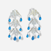 Cargar imagen en el visor de la galería, Aro Helenia Silver Blue
