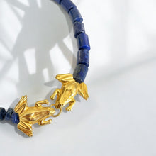 Cargar imagen en el visor de la galería, Collar Heqet Lapislazuli
