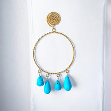 Cargar imagen en el visor de la galería, Aro Ceres Turquoise - Unitario
