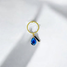 Cargar imagen en el visor de la galería, Aros Halo Blue - Par
