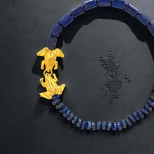 Cargar imagen en el visor de la galería, Collar Heqet Lapislazuli
