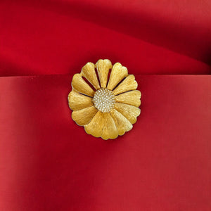 Broche Vintage Roselin