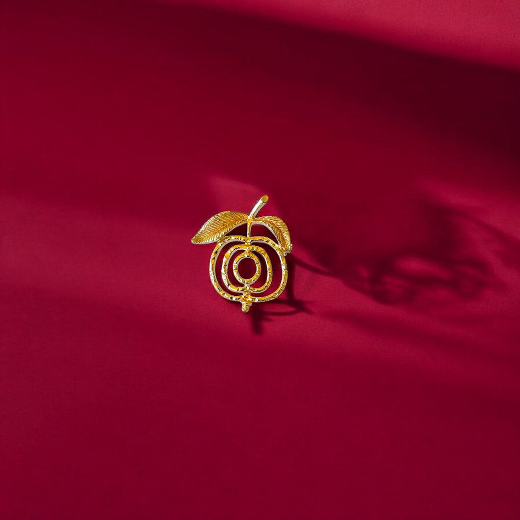 Broche Vintage Pomme